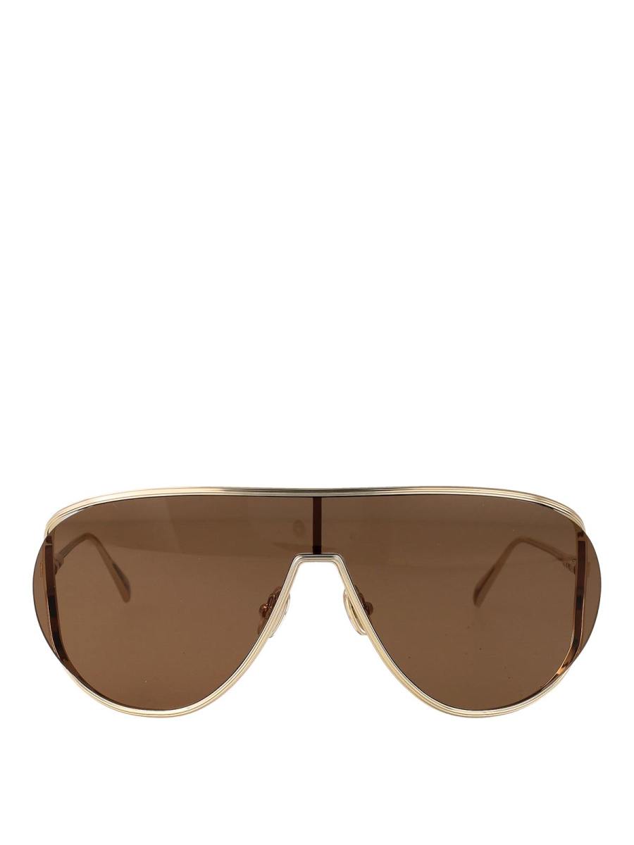 Ferragamo Lunettes De Soleil - Or