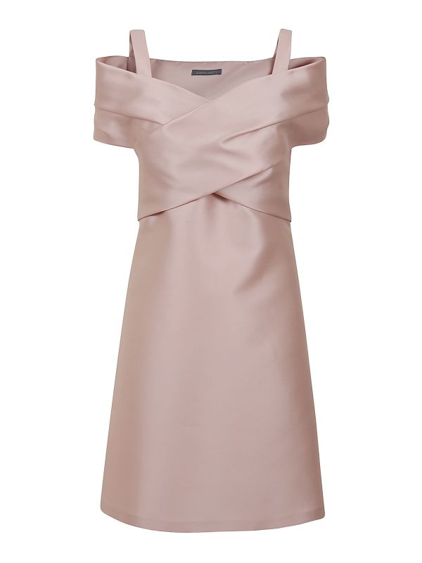 Alberta Ferretti Robe De Cocktail - Rose