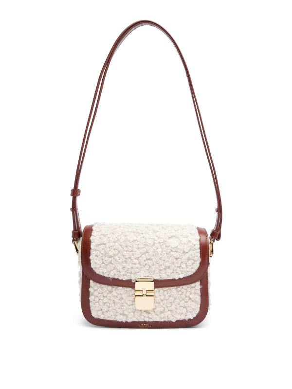 A. P.C. Sac Bandoulière - Beige Clair