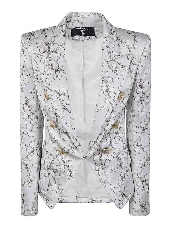 Balmain Veste Casual - Gris