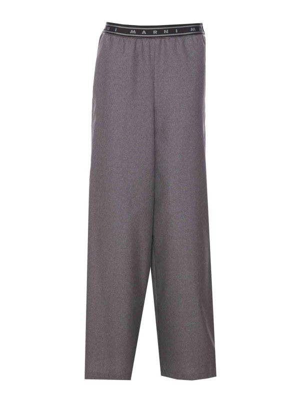 Marni Pantalons Décontractés - Gris