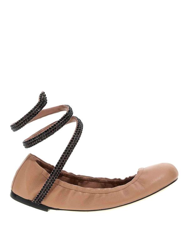 Rene Caovilla Ballerines - Beige