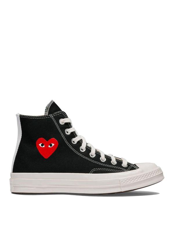 Comme des Garçons Play Baskets - Noir