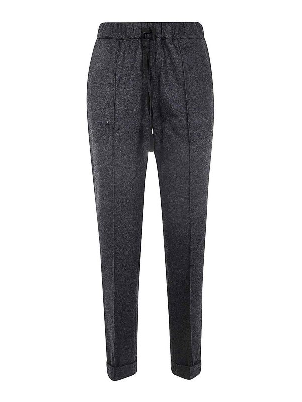 Liviana Conti Pantalons Décontractés - Gris