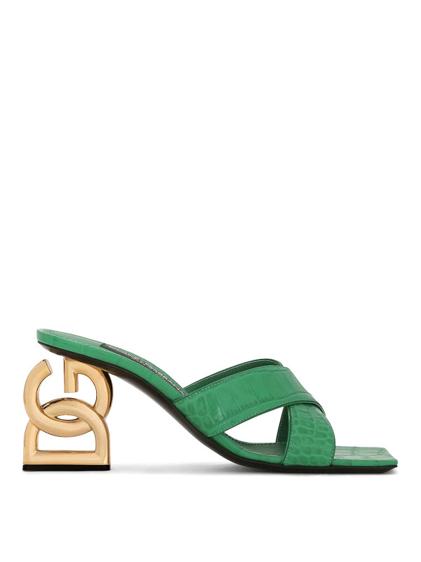 Dolce & Gabbana Sandales - Vert