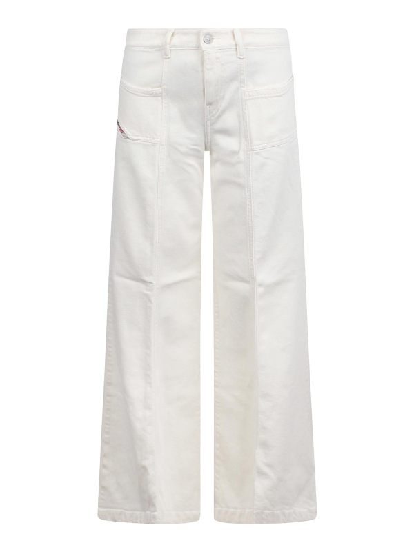 Diesel Jean Bootcut - Blanc