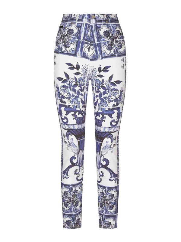 Dolce & Gabbana Pantalons Décontractés - Bleu