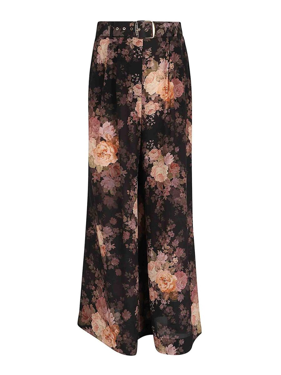 Zimmermann Pantalons Décontractés - Noir