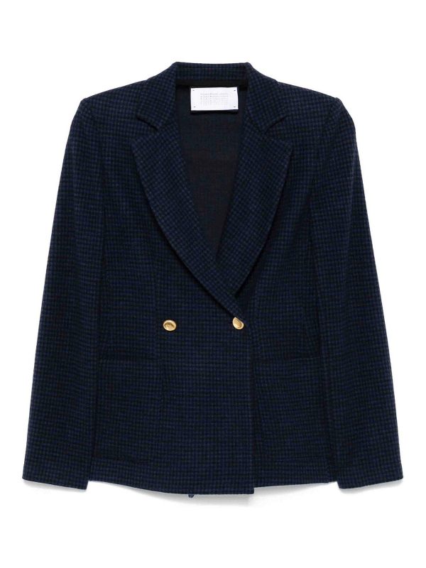 Harris Wharf London Blazer - Bleu Foncé
