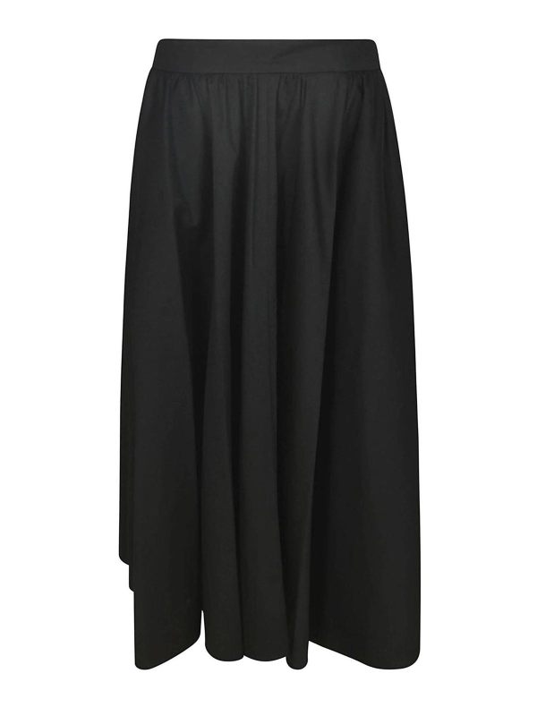 Patou Jupe Midi - Noir