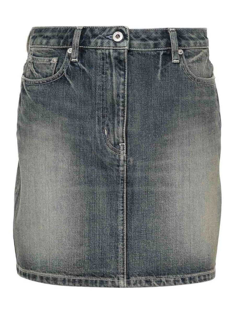 Kenzo Mini Jupe - Bleu