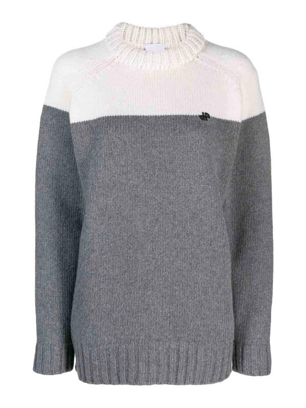 Patou Pull Col Rond - Gris