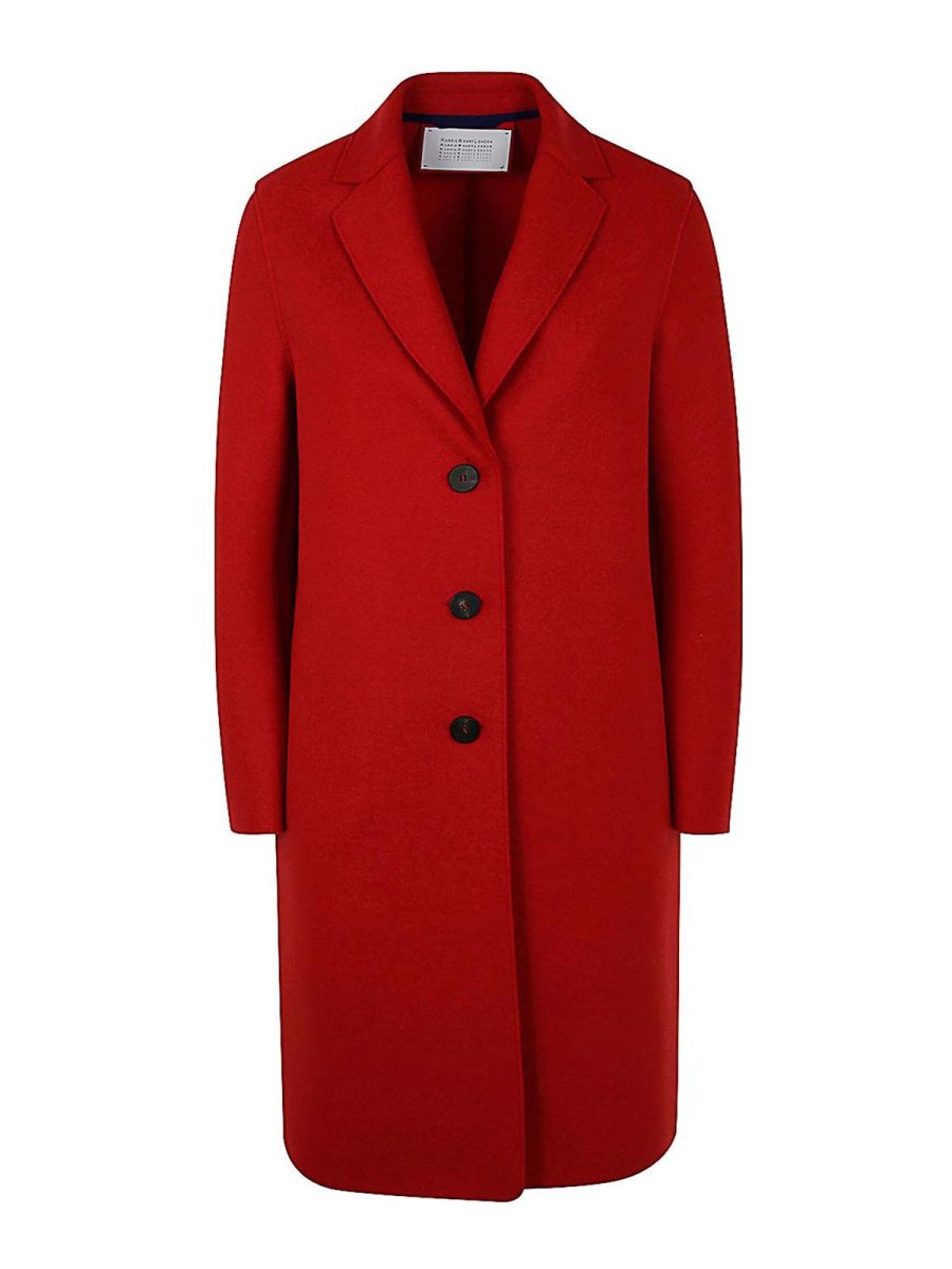 Harris Wharf London Trench-Coat - Rouge