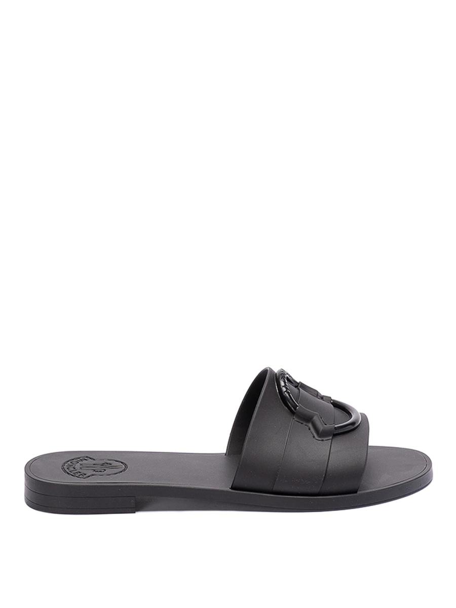 Moncler Sandales - Noir