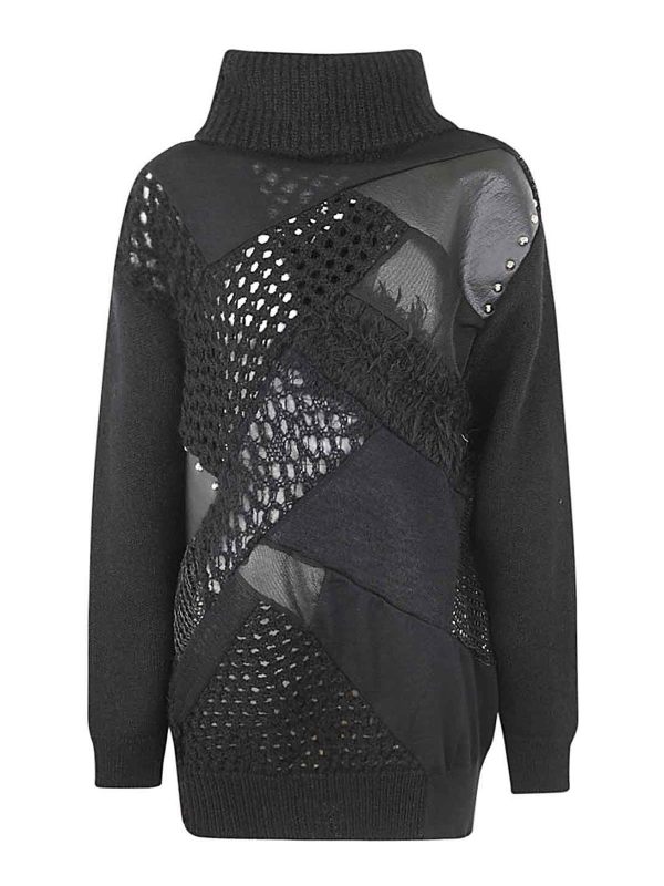 Junya Watanabe Pull Col Roulé - Noir