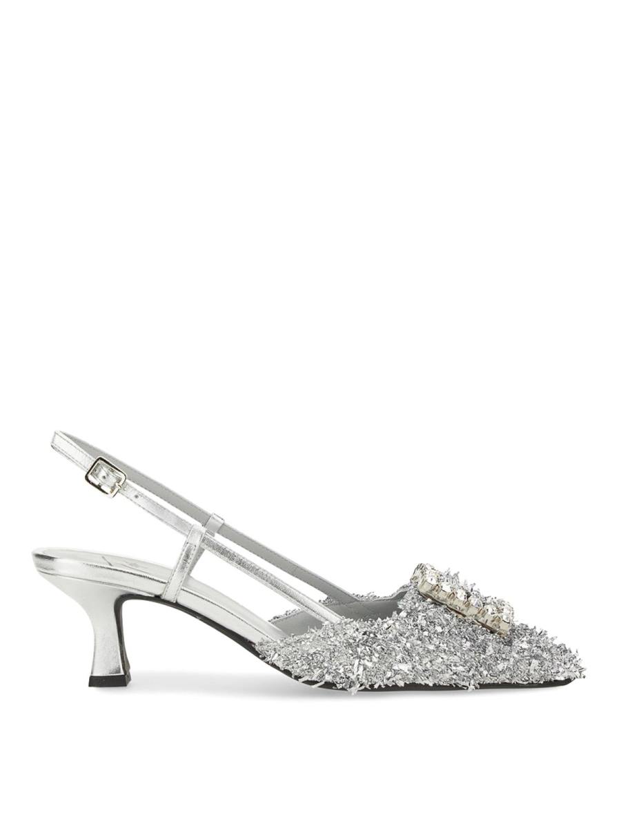 Roberto Festa Chaussures À Talon - Argent