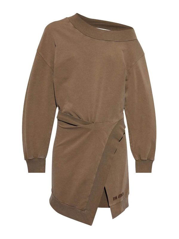 The Attico Robe Courte - Marron