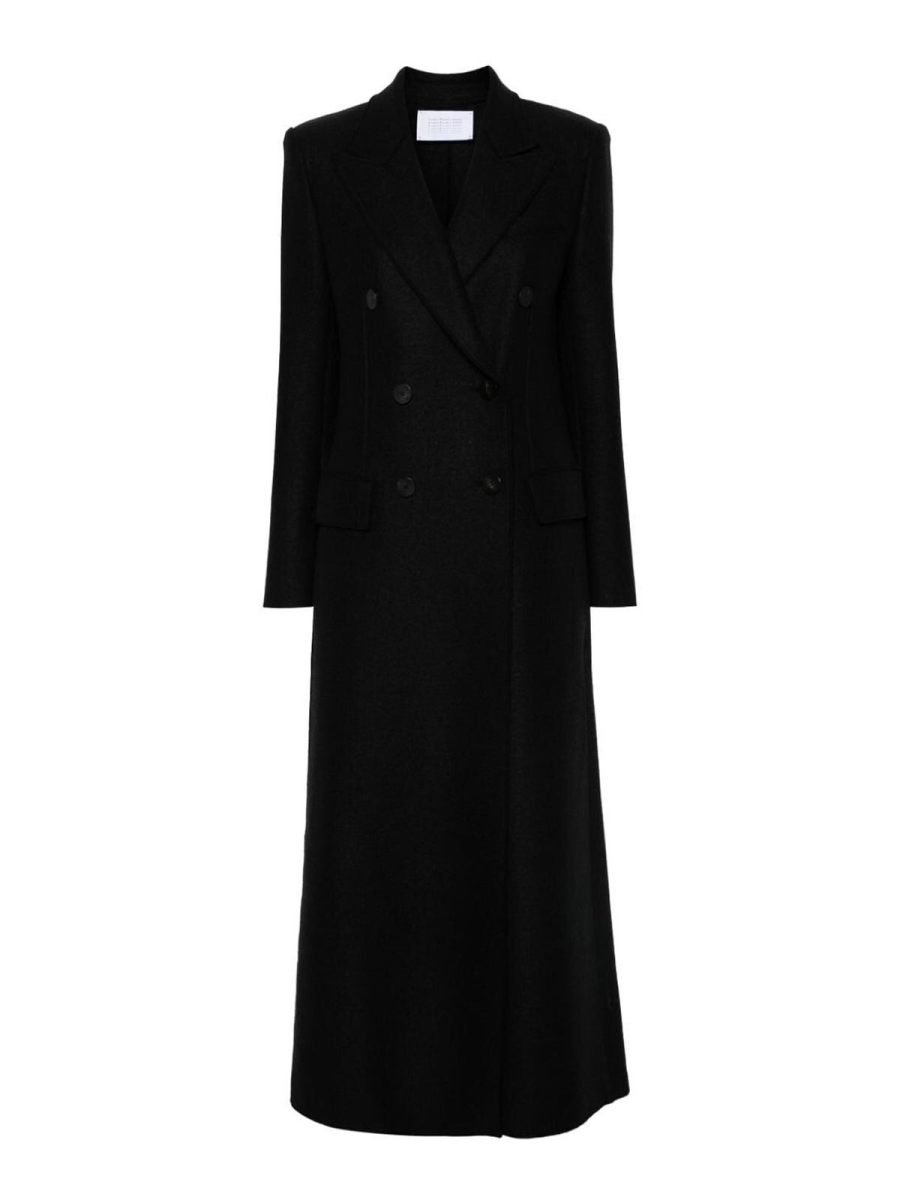 Harris Wharf London Manteau Court - Noir
