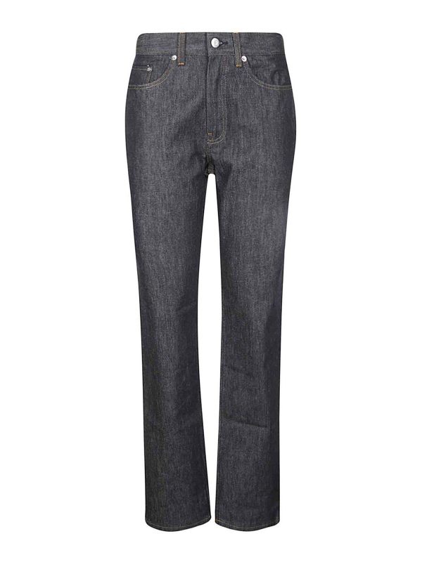 Helmut Lang Jean Droit - Bleu