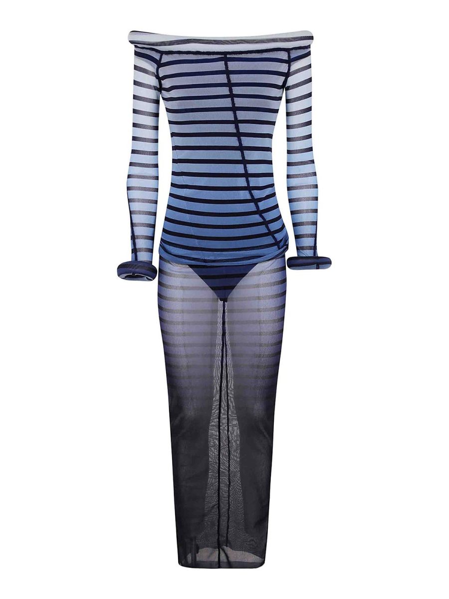 Jean Paul Gaultier Maxi Robe - Noir