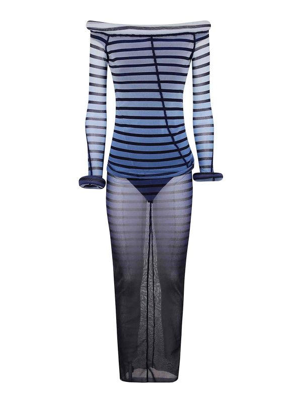 Jean Paul Gaultier Maxi Robe - Noir