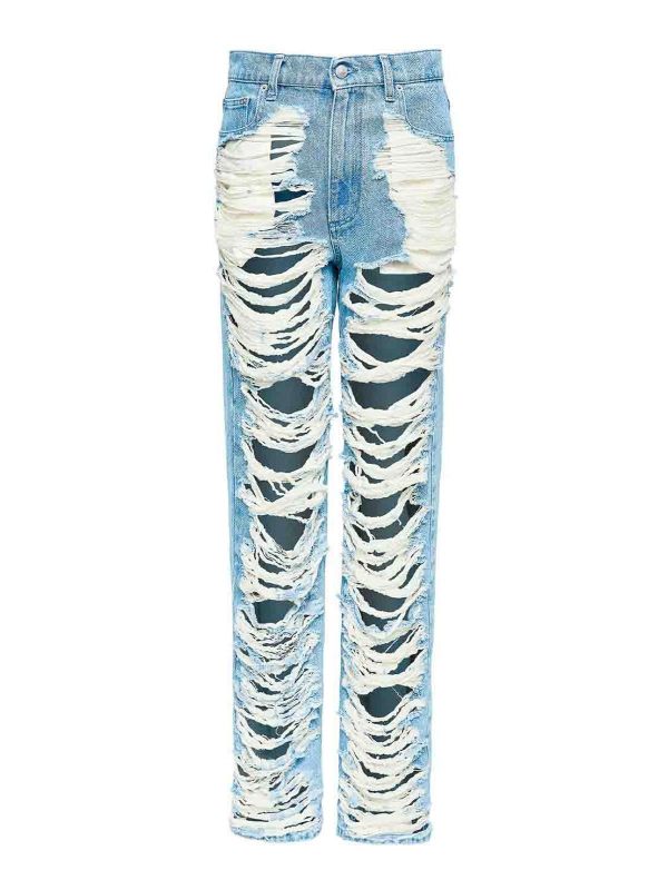 MM6 Maison Margiela Jean Bootcut - Bleu