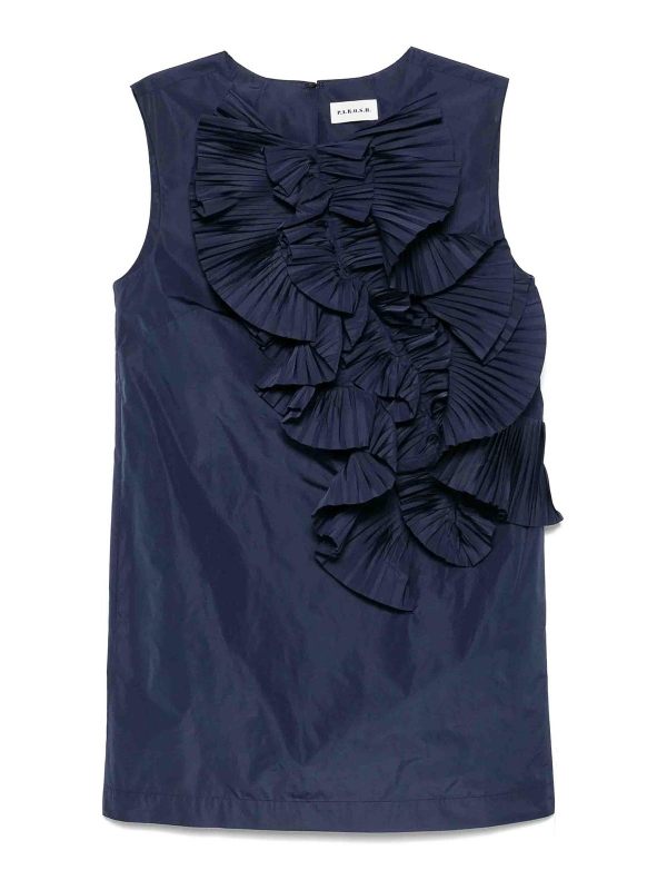 P. A.R. O.S. H. Robe Courte - Bleu