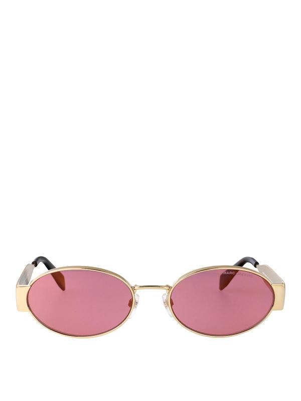 Marc Jacobs Lunettes De Soleil - Or