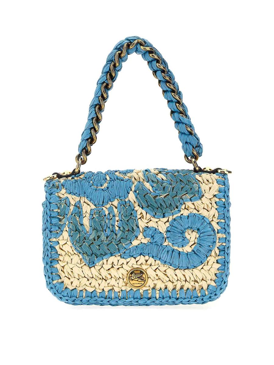 Etro Sac Cabas - Bleu Clair