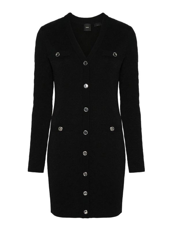 Pinko Maxi Robe - Noir