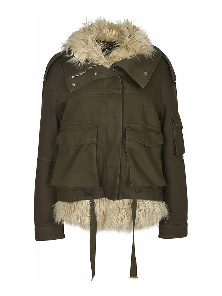Dondup Manteau Court - Noir