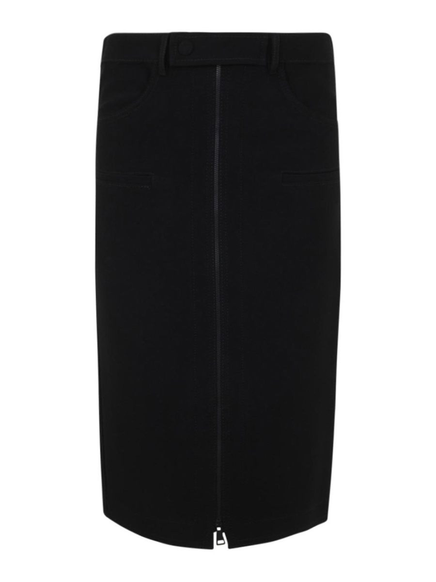 N°21 Jupe Midi - Noir