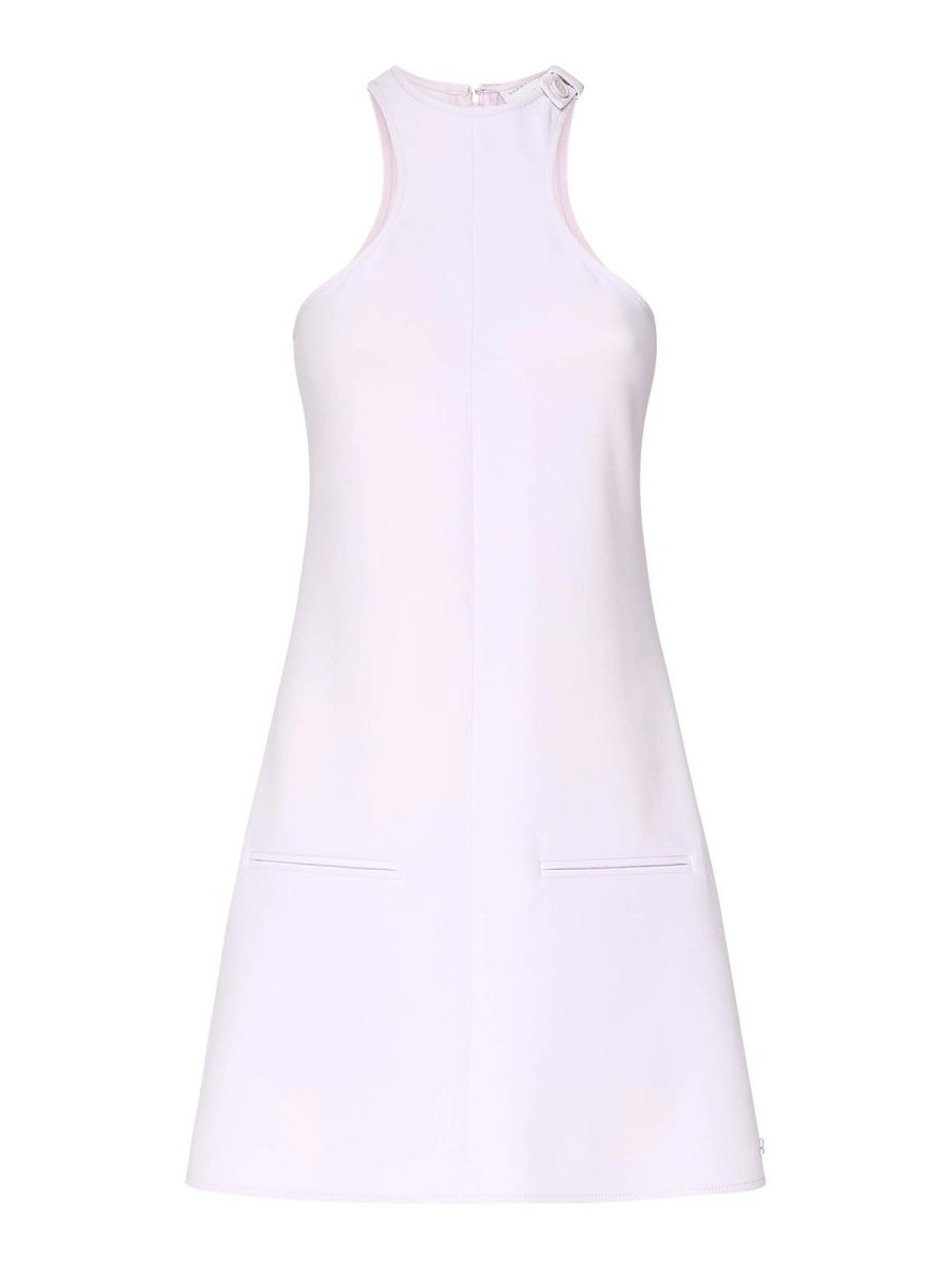 Courreges Robe Au Genou - Couleur Chair