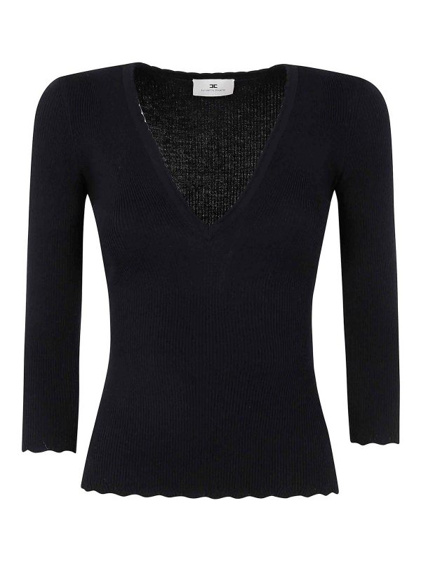 Elisabetta Franchi T-Shirt - Noir