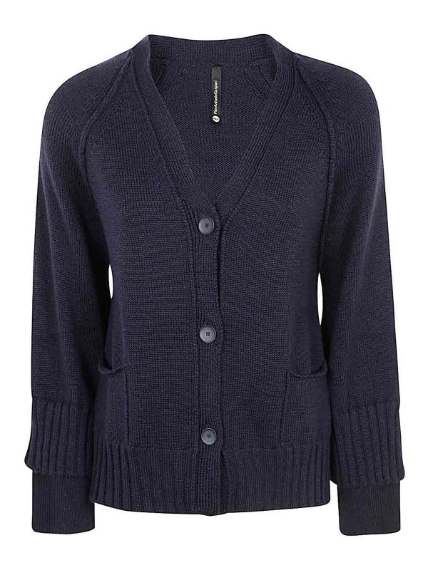 PierAntonio Gaspari Cardigan - Bleu