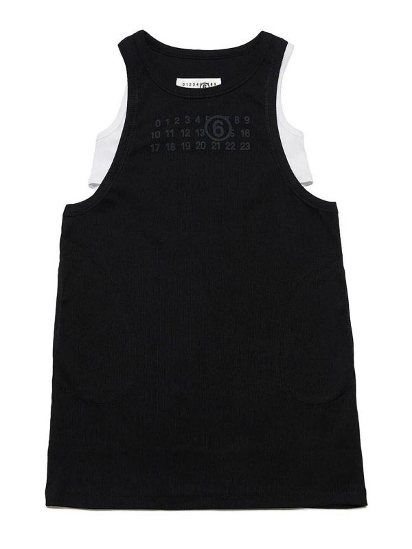 MM6 Maison Margiela Top - Noir