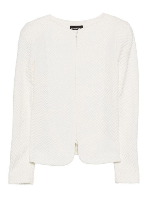 Emporio Armani Veste Casual - Blanc