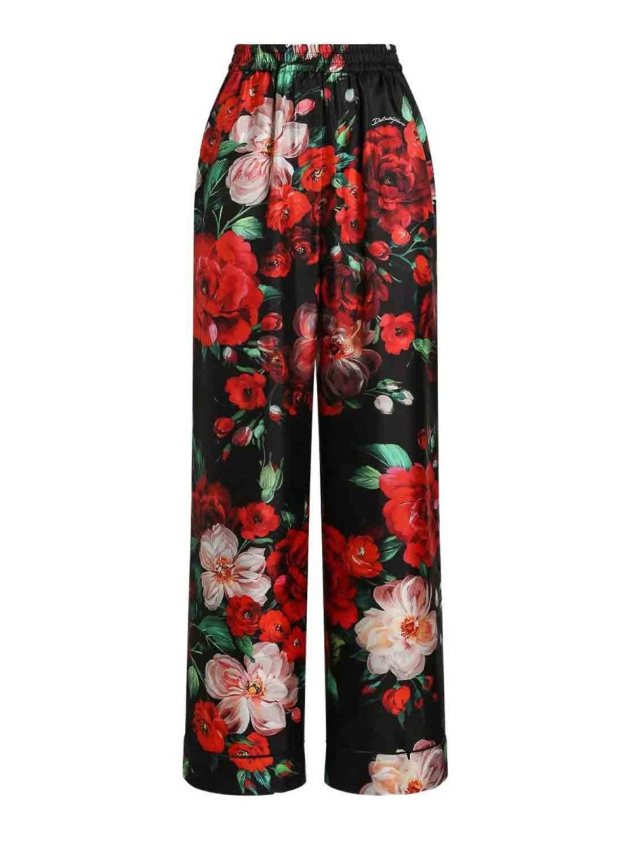 Dolce & Gabbana Pantalons Décontractés - Rose Clair