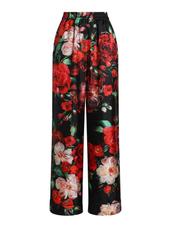 Dolce & Gabbana Pantalons Décontractés - Rose Clair