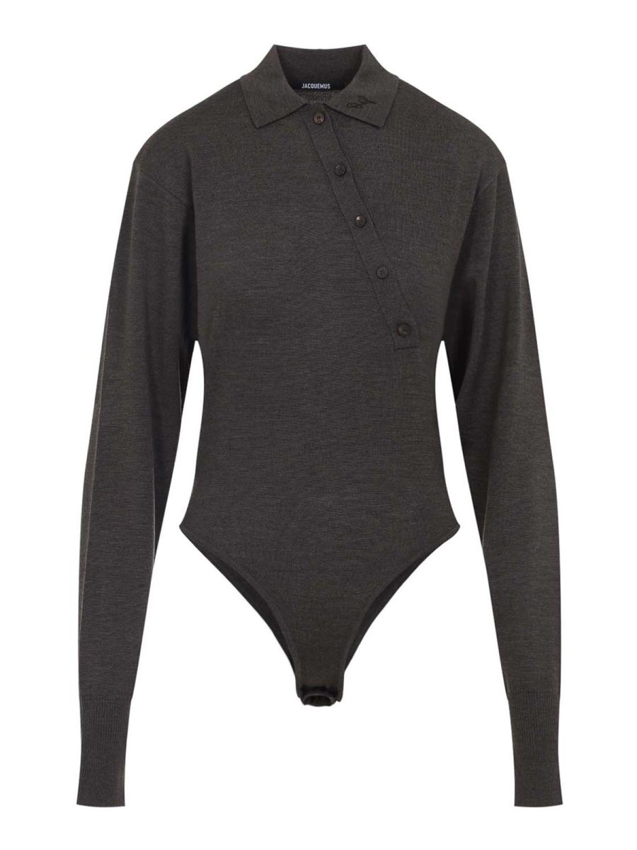 Jacquemus Top - Marron Foncé