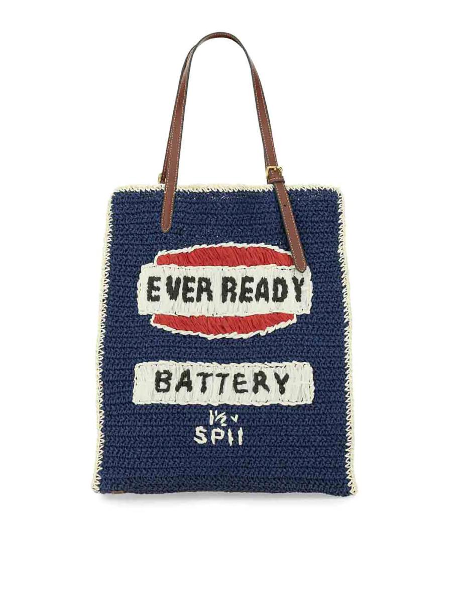 Anya Hindmarch Sac Porté Épaule - Bleu