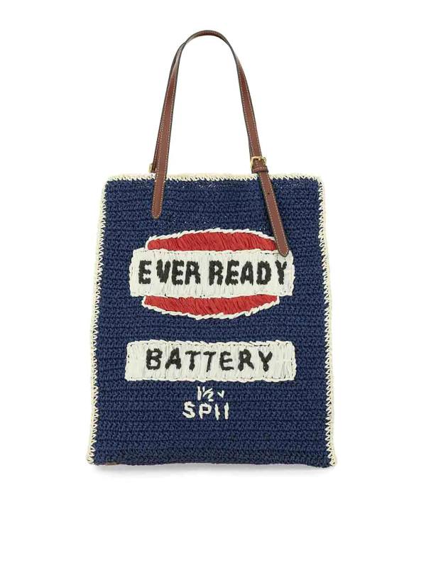 Anya Hindmarch Sac Porté Épaule - Bleu
