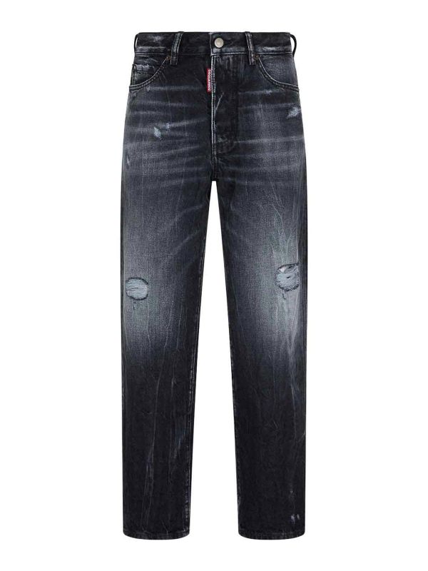 Dsquared2 Jean Droit - Noir