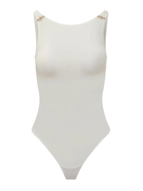Elisabetta Franchi Top - Crème