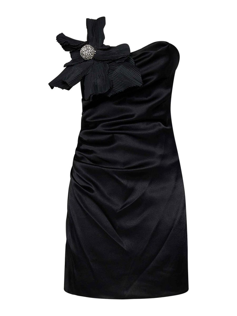 Amen Robe Au Genou - Noir