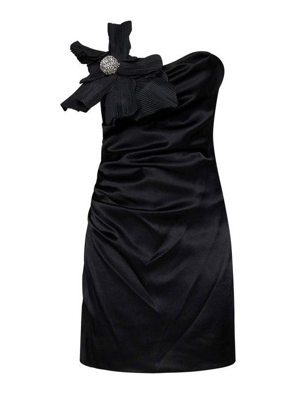 Amen Robe Au Genou - Noir