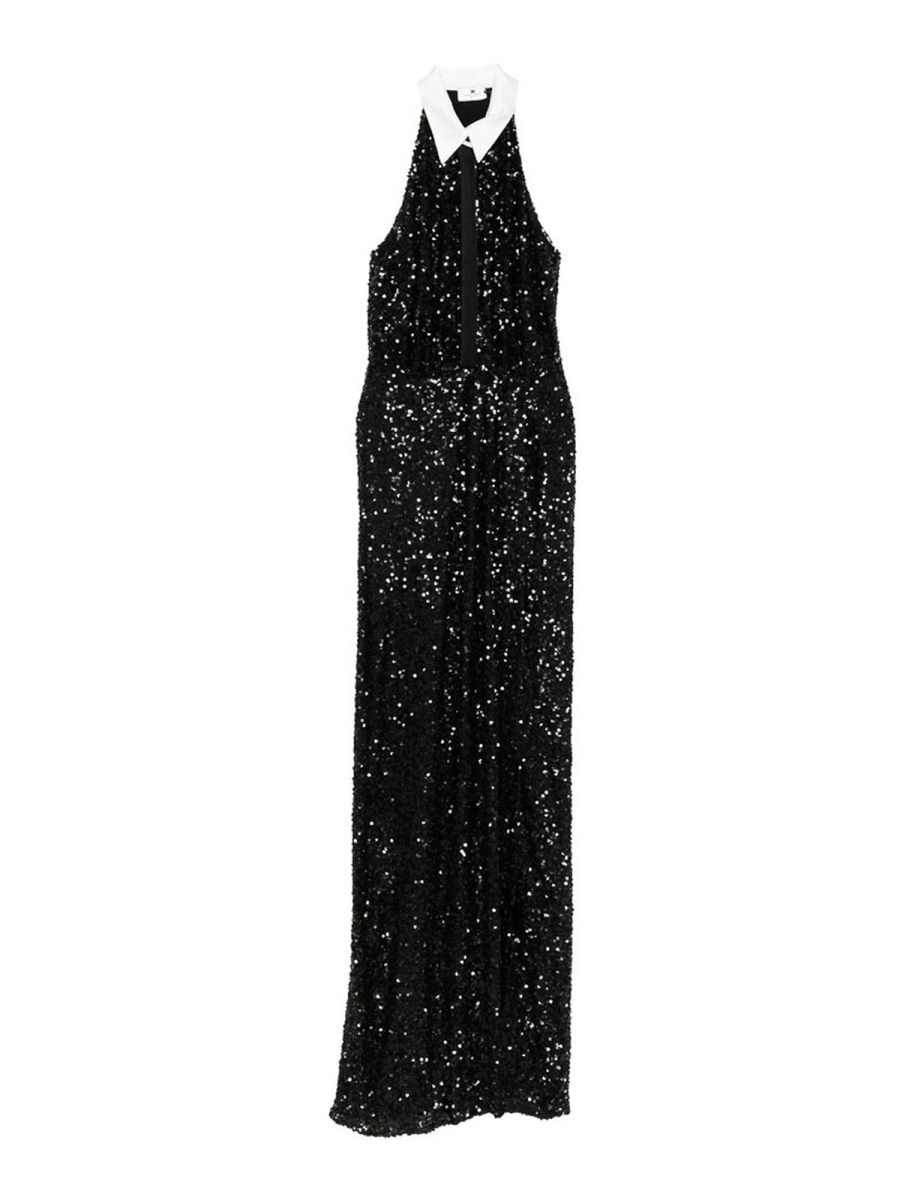 Elisabetta Franchi Robe De Soirée - Noir
