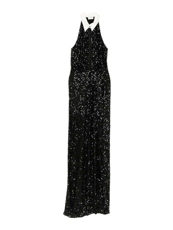 Elisabetta Franchi Robe De Soirée - Noir