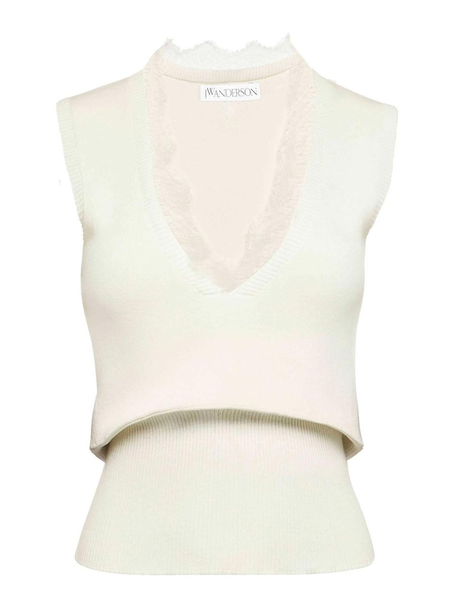 J. W. Anderson Gilet - Blanc