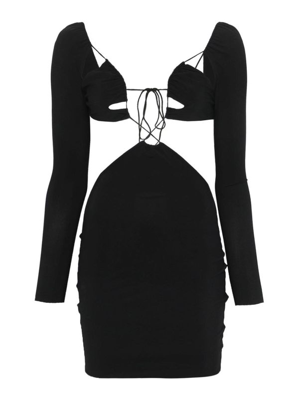 Amazuìn Robe Au Genou - Noir